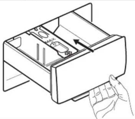 ELECTROLUX EW6S5426E6 - Ændring af vaskemiddelskillerens position. - 4