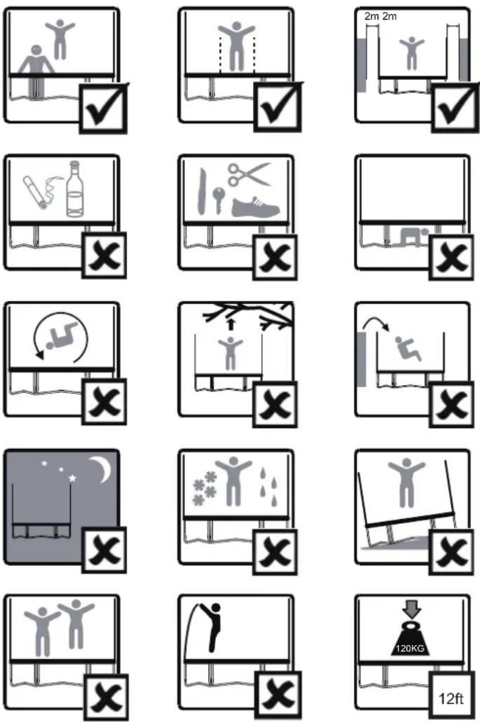 Biltema 14-4125 - PLACERING AF SPRINGMÄTTEN - 1
