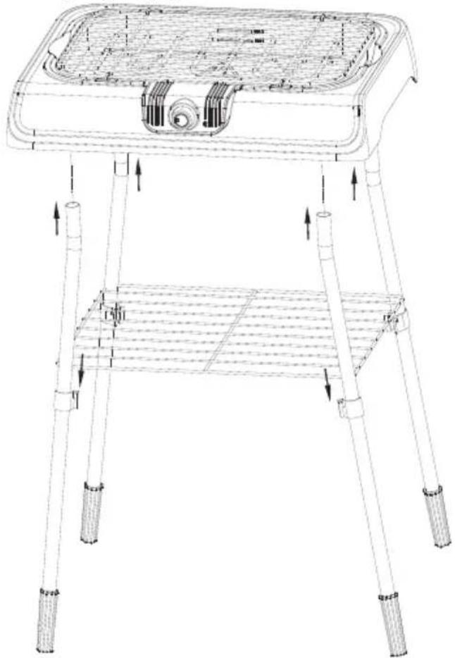 Biltema 84-1701 - Grillin kokoaminen - 1