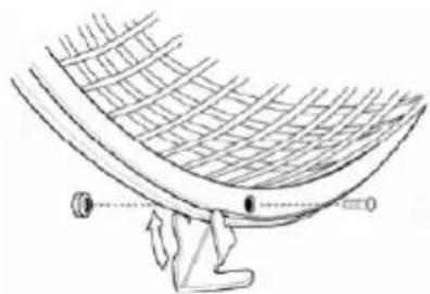 Biltema 44-3064 - Montering af ventilatorens rotorblad og beskyttelsesgitre - 3