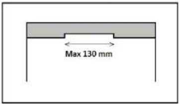 Max 130 mm