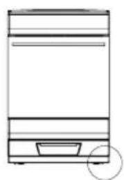 Cylinda S6162KVRF - Säädä lieden korkeus 90 senttimetristä 92,5 senttimetriin - 4