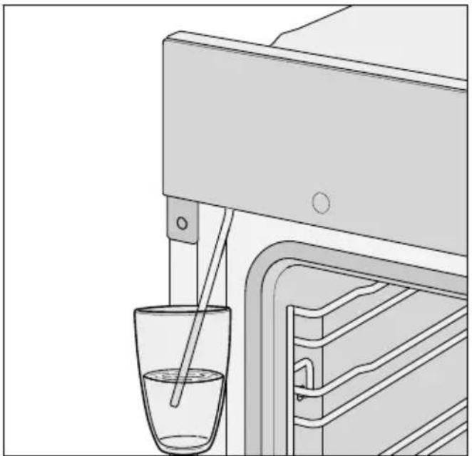 MIELE H 7565 BP - Vand stilles parat, og indsugningsproces startes - 1