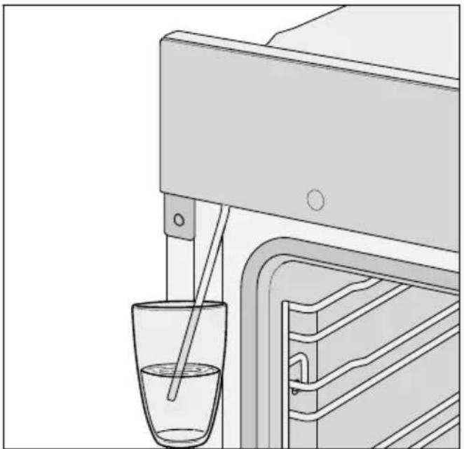 MIELE H 7565 BP - Ovnen opvarmes for første gang, og fordampningssystemet gennemskylles - 1