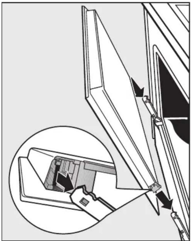 MIELE H 7565 BP - Døren skilles ad - 6