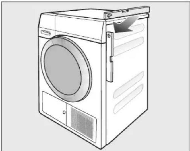 MIELE TCC230WP - Tørretumbleren justeres - 1