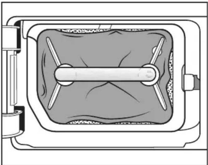 MIELE TEC235WP - Sokkelfilteret udskiftes - 1