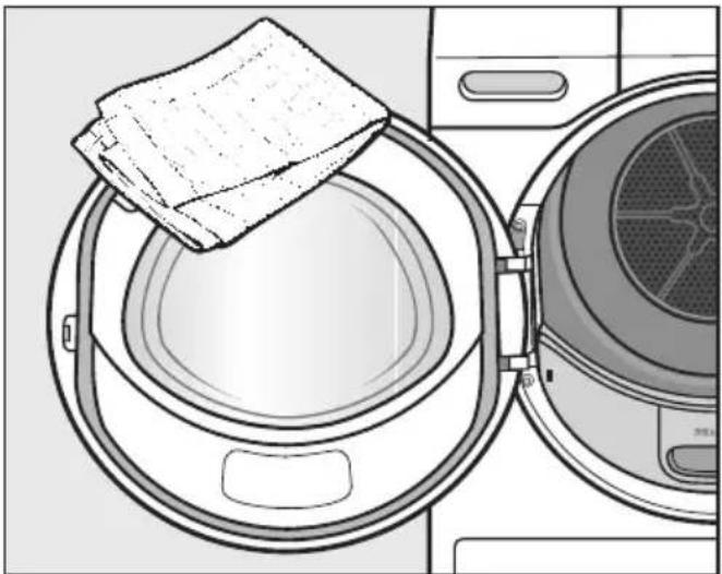 MIELE TSC223WP - Rengøring af tørretumbleren - 1