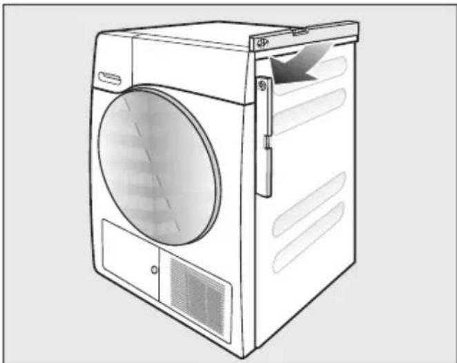 MIELE TSC223WP - Tørretumbleren justeres - 1