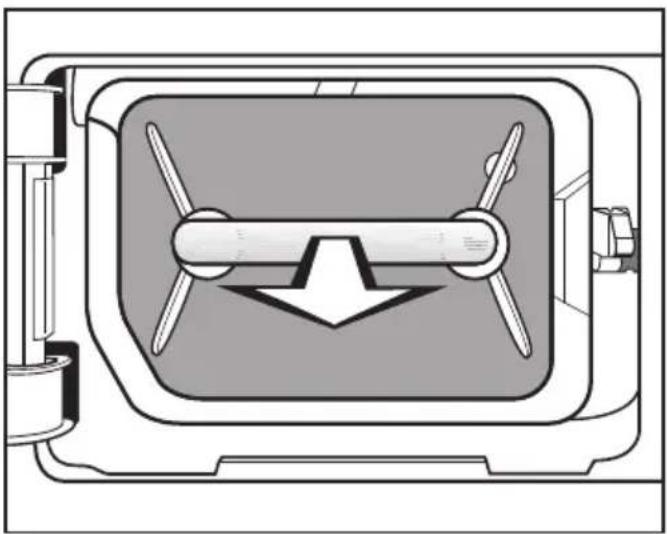 MIELE TSA223WP Active - Sokkelfilter rengøres - 2