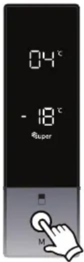 04°C -18°C Super M