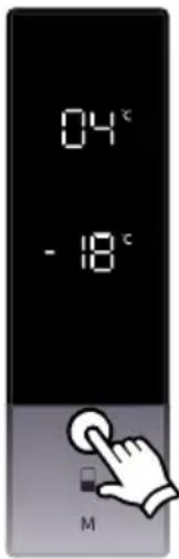 - 0.4 °C - 1.8 °C M