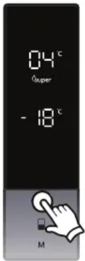 04°C Super -18°C M