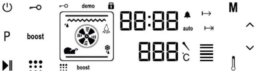 demo 88:88 auto boost boost 888 °C M ^ ✓