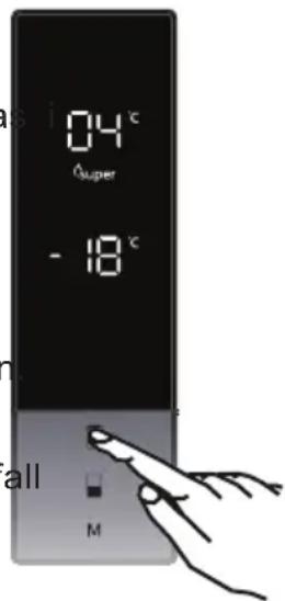 04°C Super -18°C M Fall