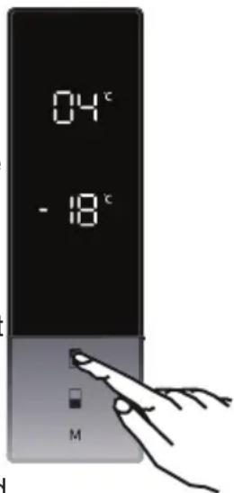 VESTFROST VCF 13186 NoFrost - Anbefalede indstillinger af fryse- og kølerummenes temperaturer - 2