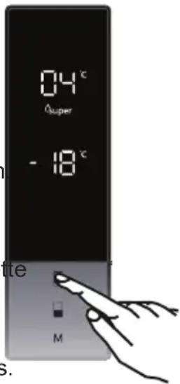 04°C Super -18°C M