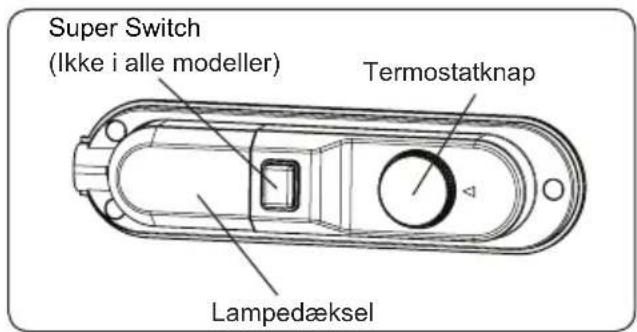 VESTFROST VCF 1084 TT - Termostatindstilling - 1