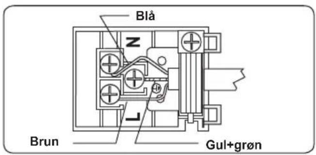 Blå Z J Brun Gul+grøn