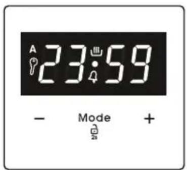 A 23:59 - Mode +