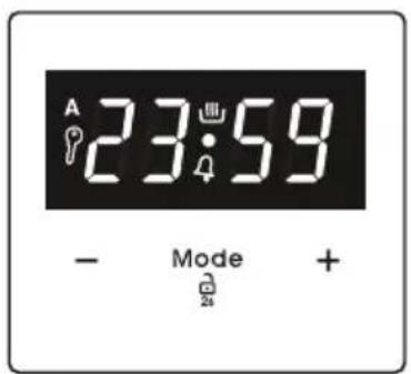 A 23:59 - Mode +