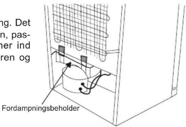 ng. Det m, pas- ner ind ren og Fordampningsbeholder