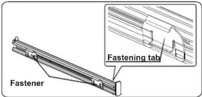 Fastener Fastening tab