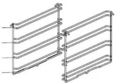 Scandomestic SK 403-1 - Rack Positions - 1