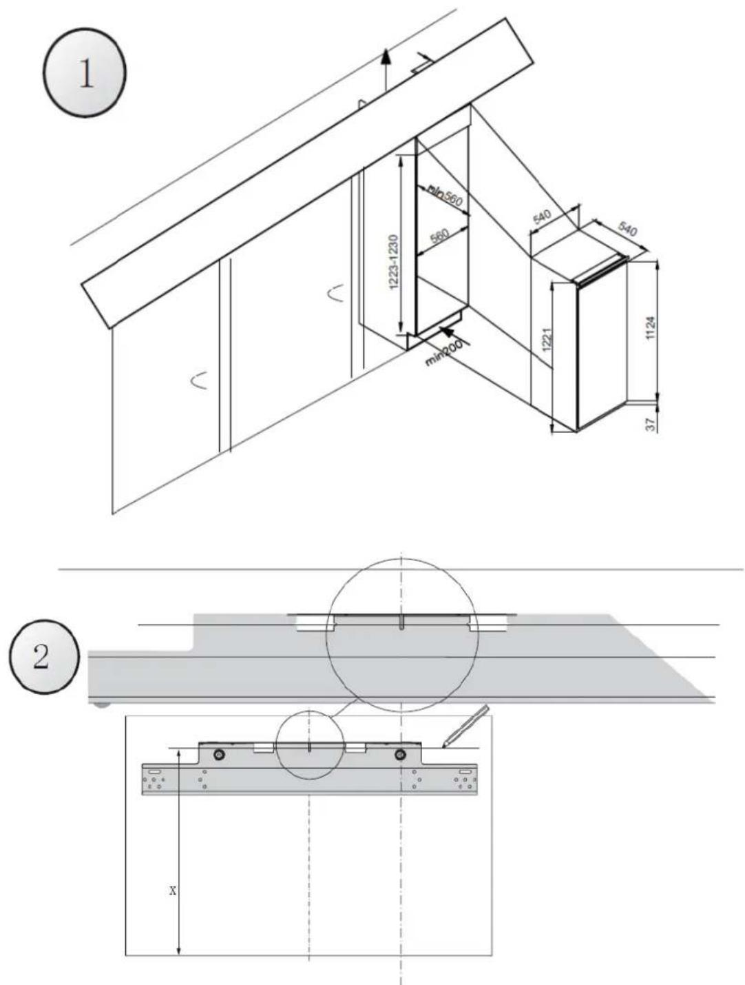 1 min560 660 1223-1230 min200 540 540 1221 1124 37 2 X