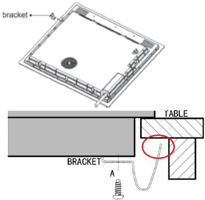 bracket TABLE BRACKET A
