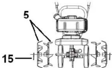 Biltema MC 254 - Udskiftning af knivskiver (5) - 1