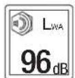 Biltema CGT 36 - Symboler på græstrimmeren - 3