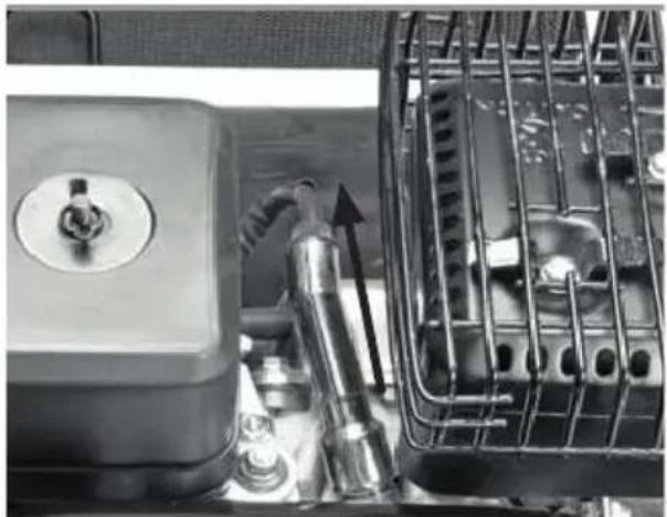 Biltema GS 400 - Service af luftfi ltret - 2