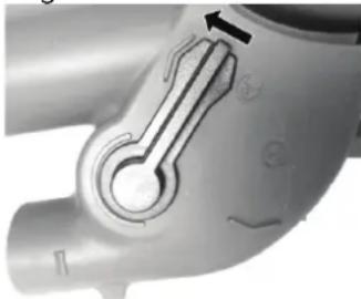 Biltema LBS 2600 - - Funktionsväljare sug/blås (3) - 1