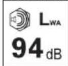Biltema WS 400 - SYMBOLER PÅ MASKINEN - 7