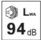 Biltema WS 400 - SYMBOLER PÅ MASKINEN - 7