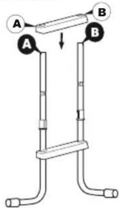 Biltema 45-6077 - Montera mittentrappsteget - 1