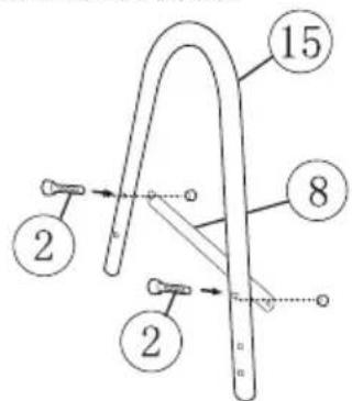Biltema 45-6077 - Placer stiver på højre overdel - 1