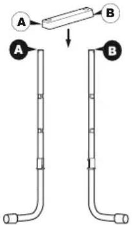 Biltema 45-6077 - Montera nedre trappsteg - 1
