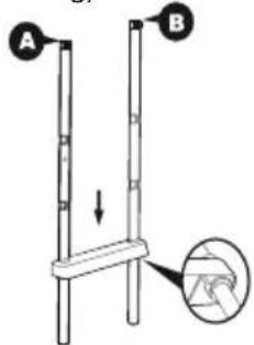 Biltema 45-6077 - Montera nedre trappsteg - 2