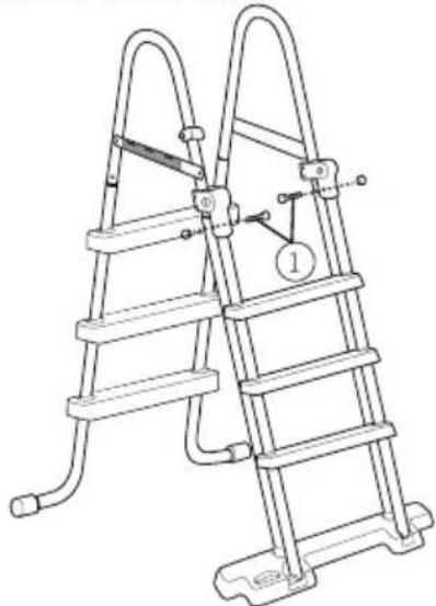 Biltema 45-6077 - Tilslut sektion 3 til gangbroerne - 2