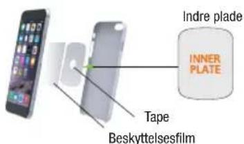 Biltema 22-4720 - MONTERING AF INDRE MAGNETPLADE - 1