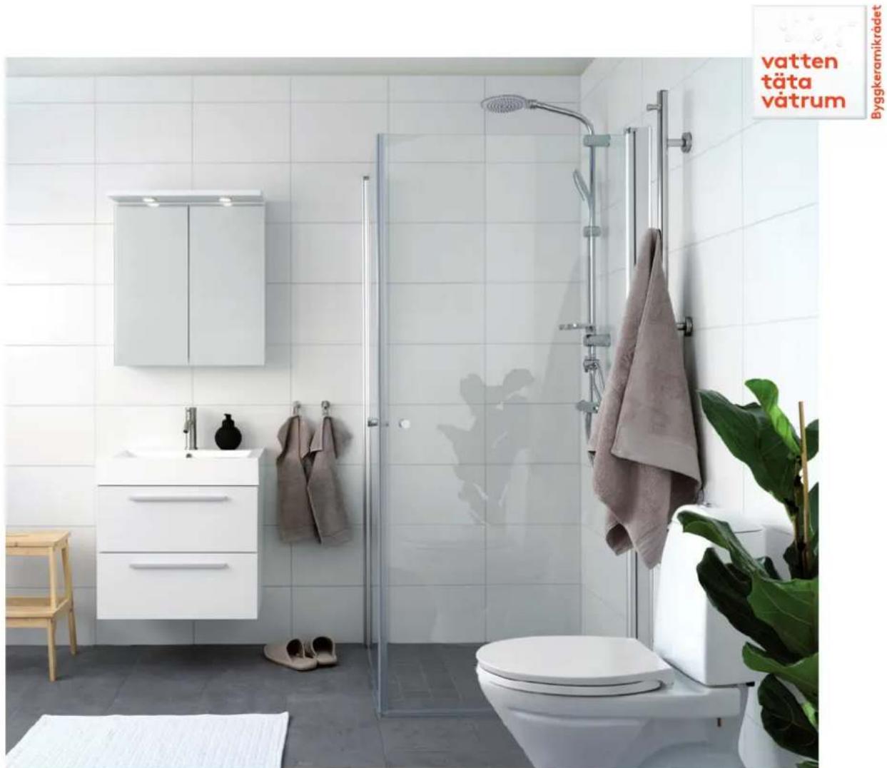 Biltema 36-8030 - BILTEMA VÅDRUMSSYSTEM-F MONTERINGSVEJLEDNING - 1