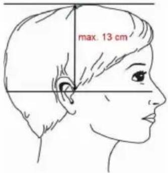 max. 13 cm