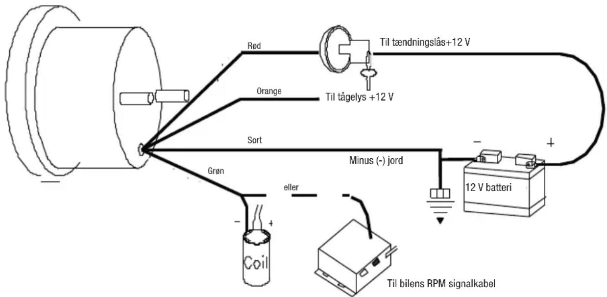 Biltema 32-224 - RPM SIGNALKABEL: - 1