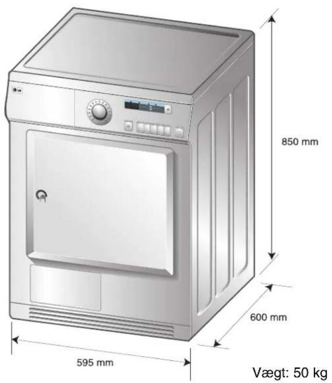 LG RC8003A - ekniske specifikationer - 1