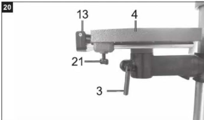 Biltema BD5512 - Brug af rullestøtte, fig. 20 - 1