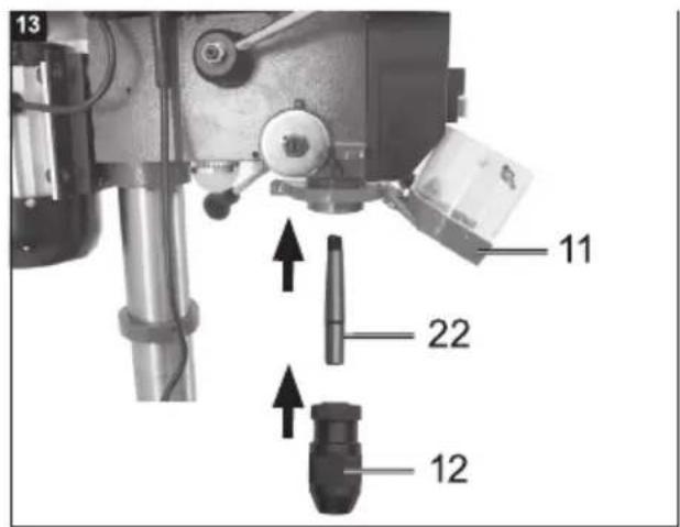Biltema BD5512 - Borepatron og patronskærm, fig. 13 - 1
