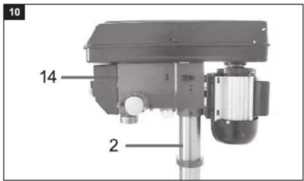 Biltema BD5512 - Maskinhoved, fig. 10 - 1