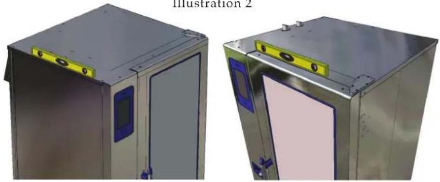 Alto-Shaam Combitherm Proformance CTP7-20G - POSITIONING ON SITE — 20-10 & 20-20 MODELS - 2